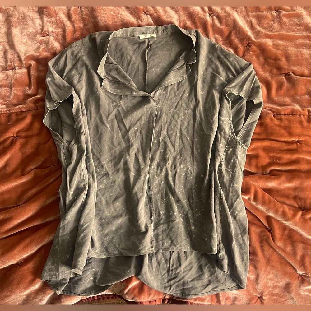 Easel Paint Splatter Tencel Top